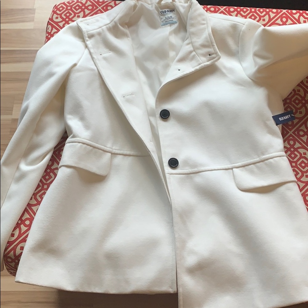 Cream Pea Coat Brand New